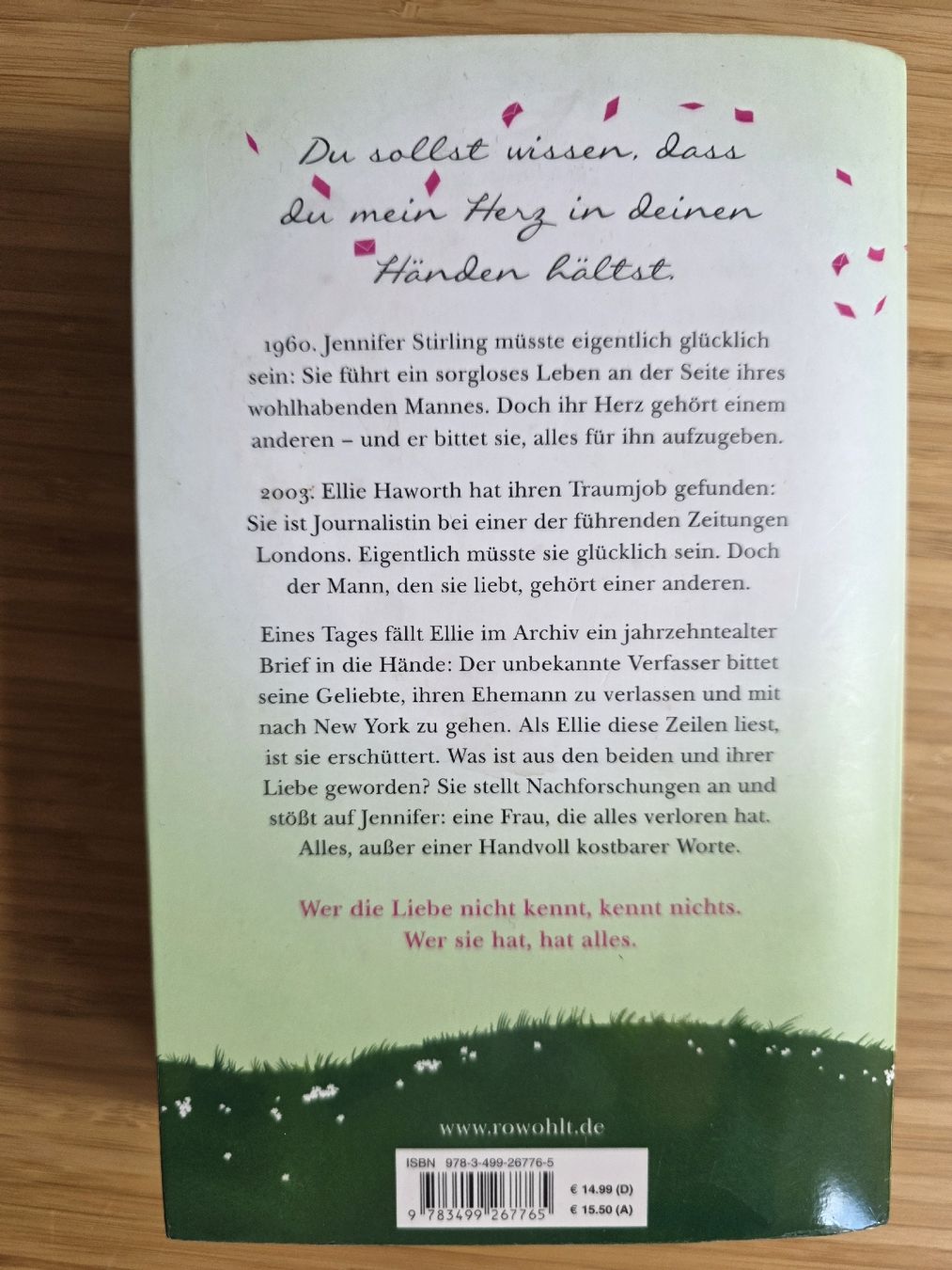 Libri: Jojo Moyes: Eine Handvoll Worte – Usato da Adlikon venduto da Clara28 1
