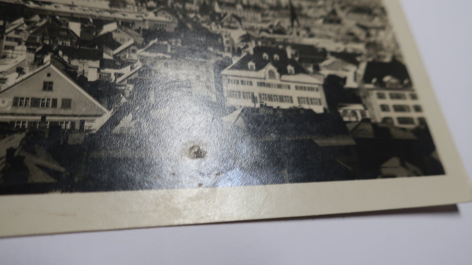 Cartoline postali: Chur Blick vom St. Martinsturm  1927 – Usato da Cormoret venduto da Pascalll2001 3