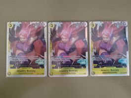 One Piece 3x Jewelry Bonney OP08-105 Englisch