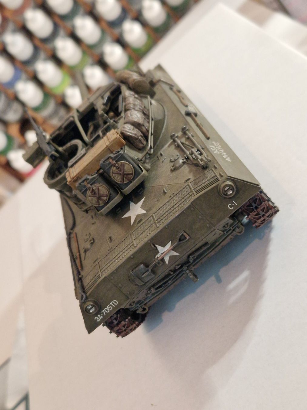 Kit di modellismo & Modellini statici: 1/35 M18 Hellcat tank gebaut – Usato da Ponte Capriasca venduto da nikfolle 3