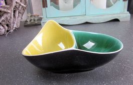 Mid Century 2-teilige Aperoschale, Snackschale, Anbietschale
