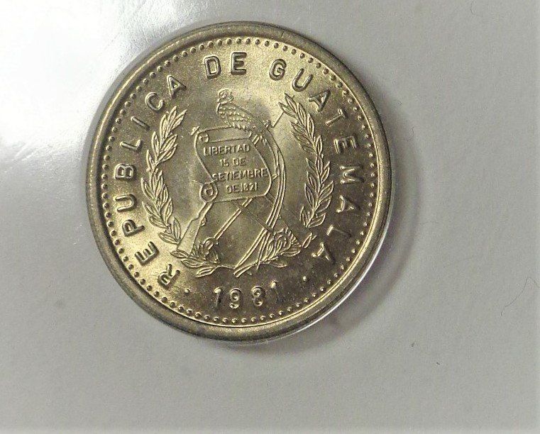 Tutti le monete: 10 Centavos Guatemala 1981 - unzirkuliert – Nuovo (secondo la descrizione) da Kriens venduto da TSCH1