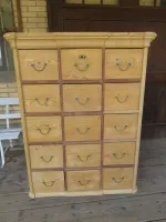 antiker Schubladenstock