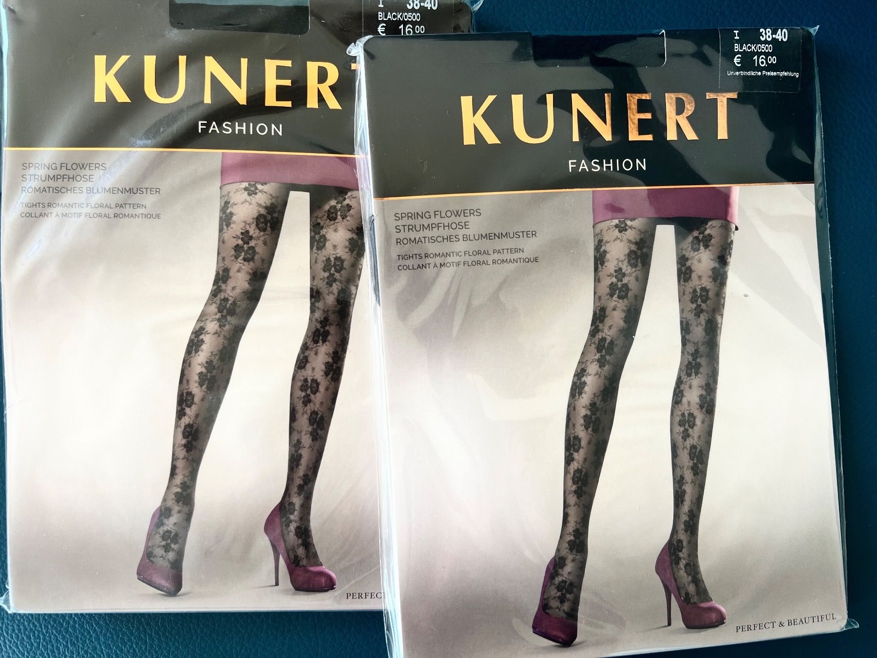Collants: Strumpfhose KUNERT Flowers – Neuf avec emballage d'origine à Zumikon par DamenFashionShop 1