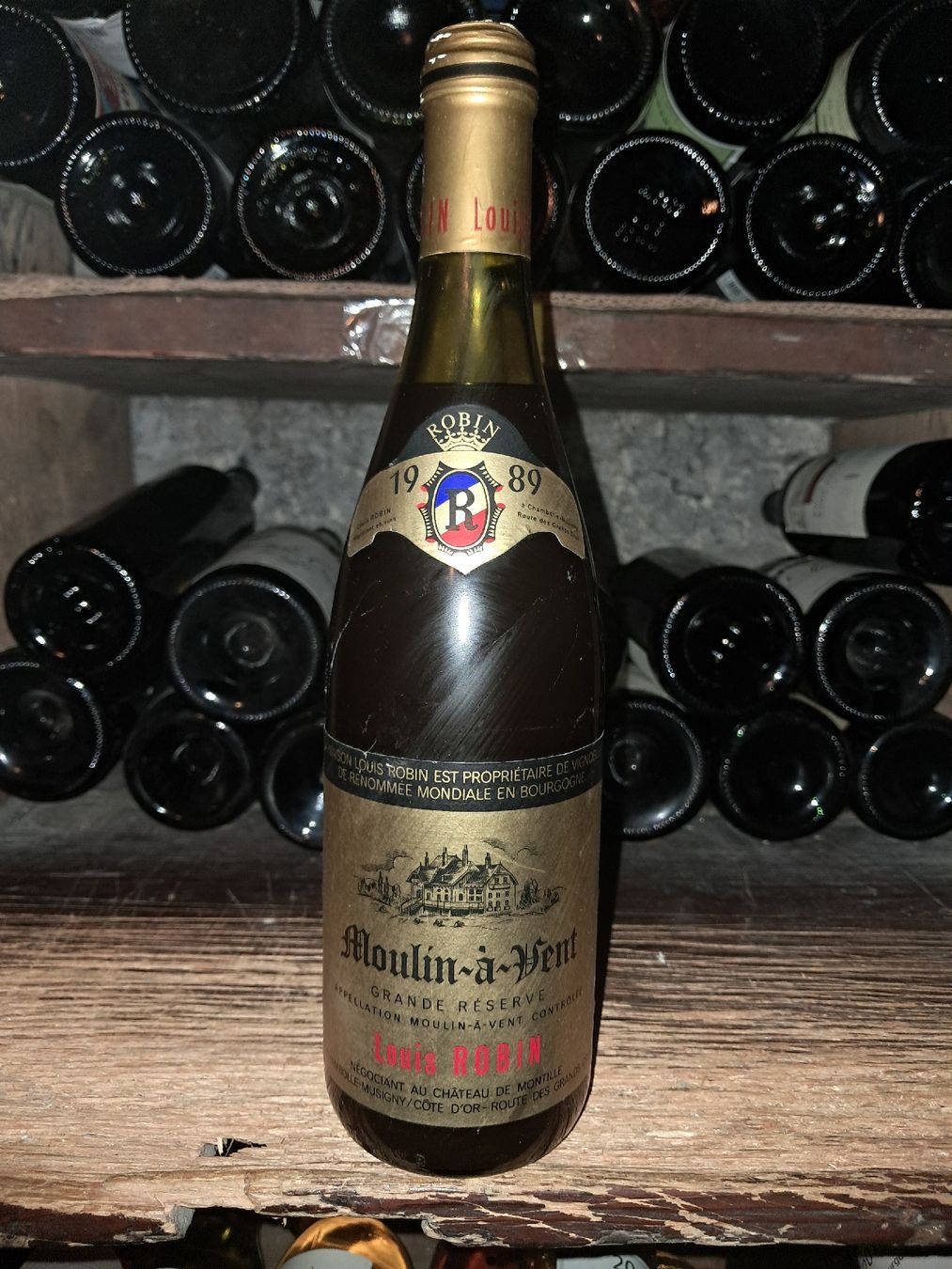Wein: Moulin-à-Vent "Grande Réserve" Louis Robin 1989 – Neu und originalverpackt aus Le locle von juliensaran