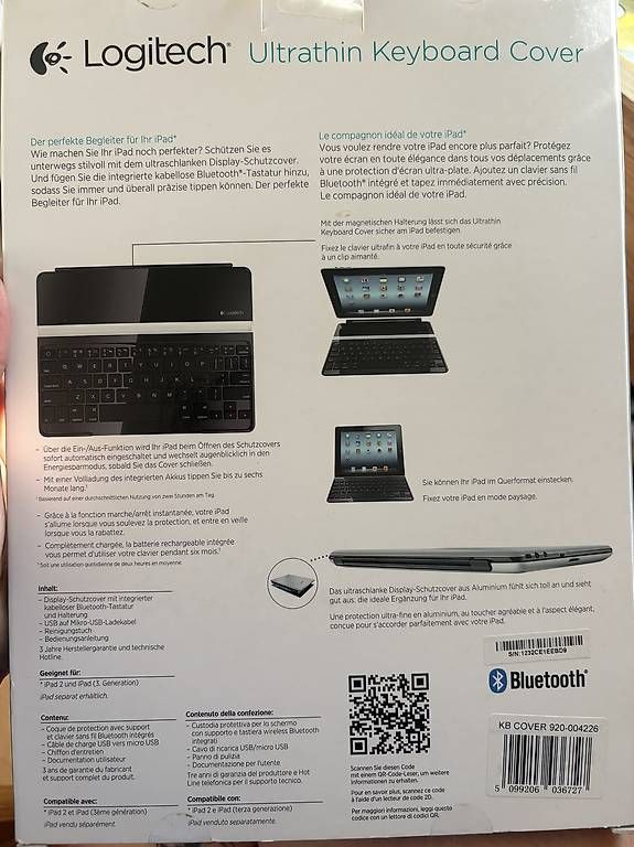 Tastiere: Logitech Bluetooth Tastatur – Usato da Bern venduto da cnl_hf9c 1