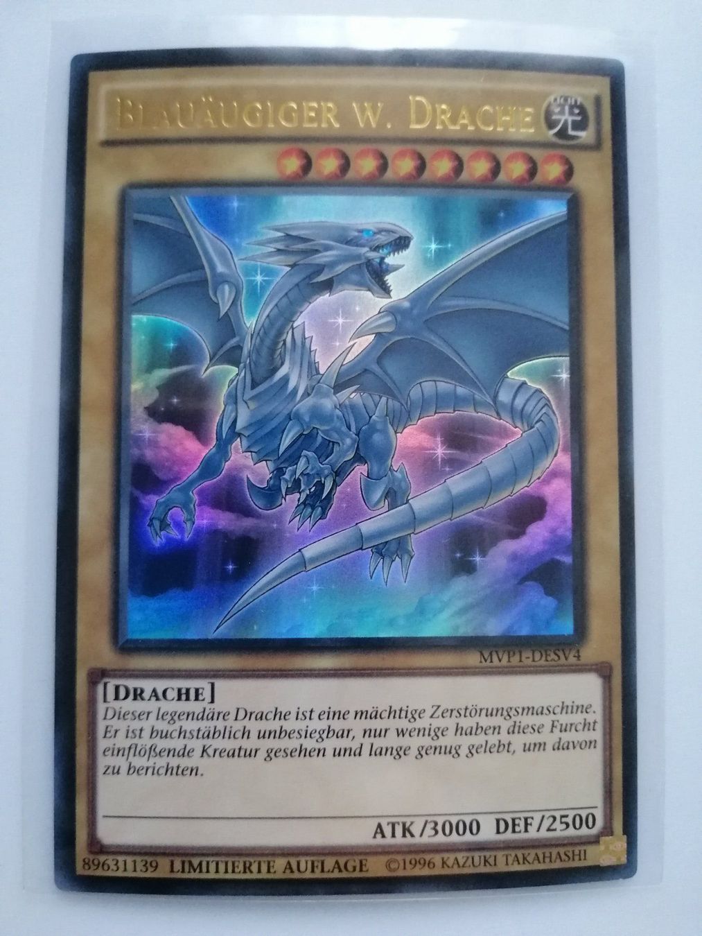 Yugioh Carte collezionabili: Blauäugiger W. Drache Limitierte Auflage – Nuovo (secondo la descrizione) da Boswil venduto da ShoppingCenterCity 7