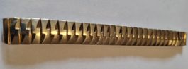 Bracelet élastique plaqué or Lamine 18 k