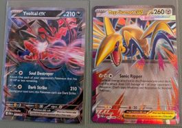 Pokémon ex Karten Set – Mega Skarmory ex + Yveltal ex –