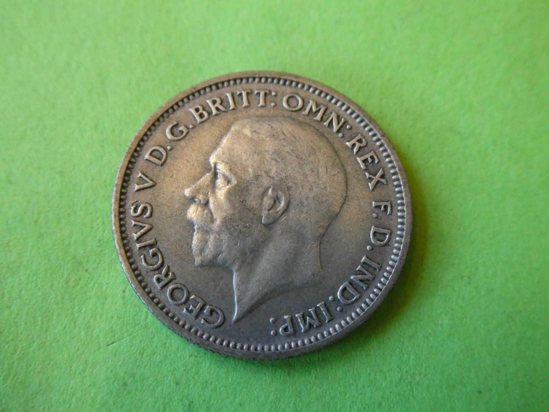 Tutti le monete: Grossbritannien 1936, 6 Pence  - Silber – Usato da Hinterforst venduto da Rohusri 1