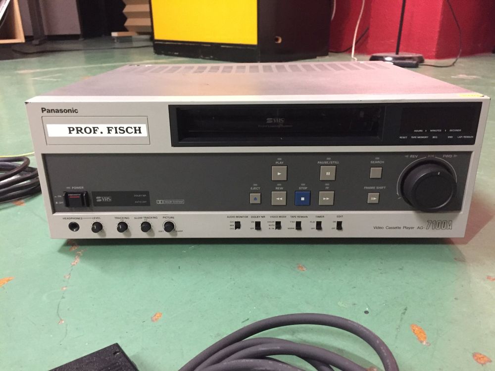 Panasonic AG7100A (Professional VHS VideoPlayer) Kaufen auf Ricardo
