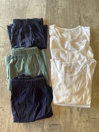 Jungen Unterwäsche SetBoxershorts M /Shirts Grösse 170