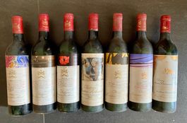 Wein Château Mouton Rothschild und Baronne Philippe