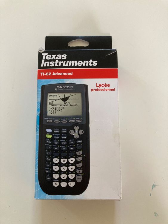Calculatrice Scientifique Texas Instruments TI-82 (1999) - Très Bon état - Occasion