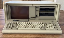 Rare IBM PC Portable 5155 - fonctionnel