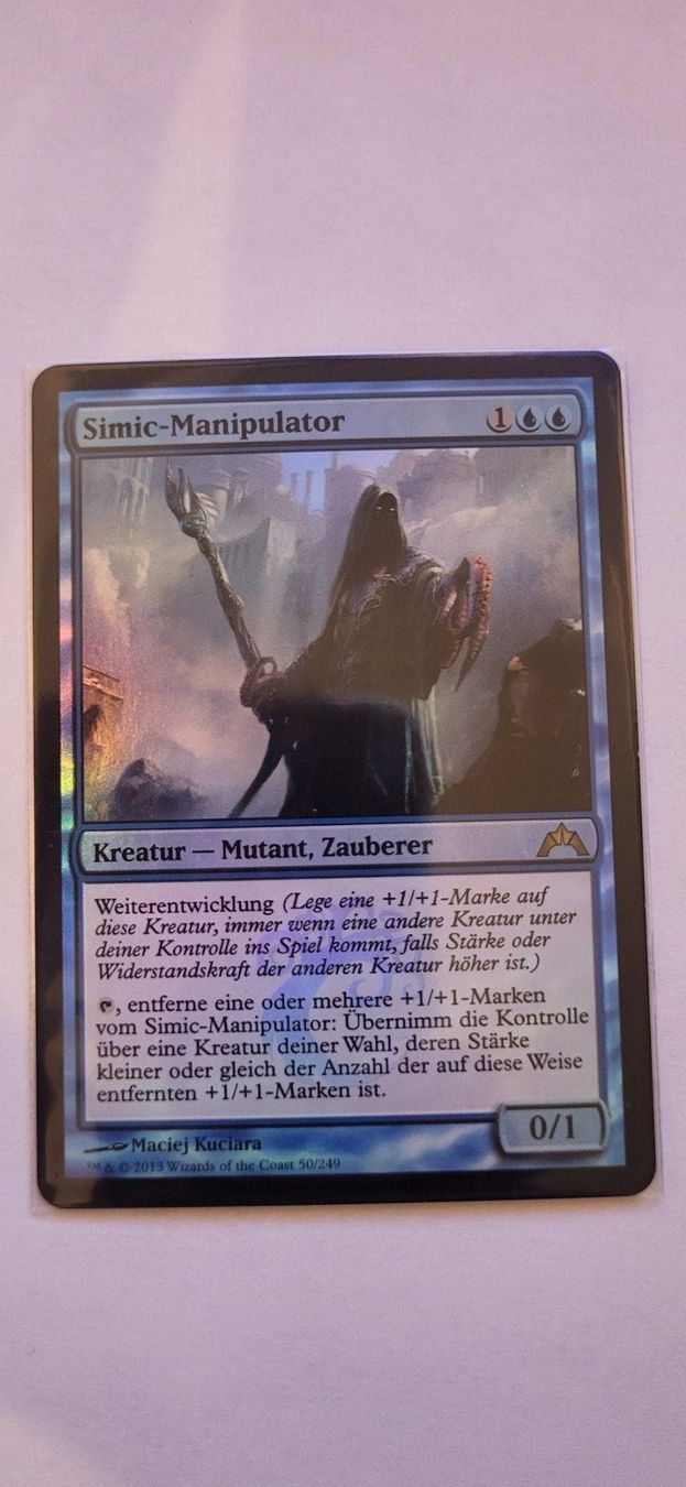 Magic The Gathering Carte collezionabili: MTG - Simic - Manipulator FOIL – Usato da Münsingen venduto da Heroism2010