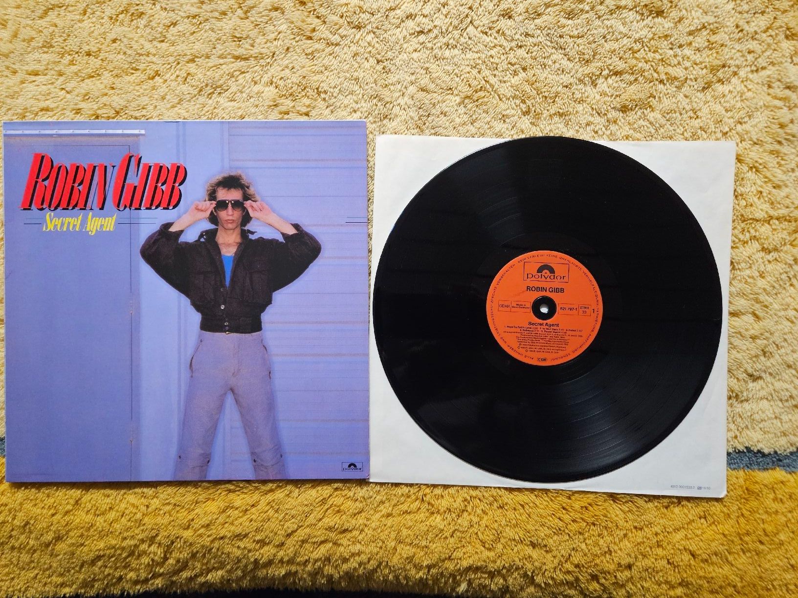 Schallplatten: Robin Gibb Schallplatte Lp - Secret Agent – Neu (gemäss Beschreibung) aus Lyss von Alexine
