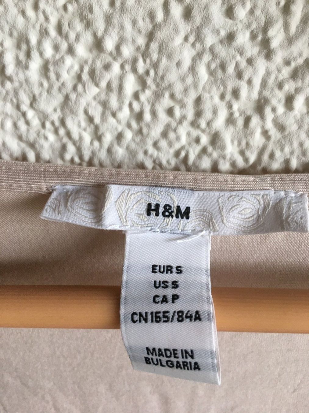 H&M Top: H&M Top, Gr.S, beige, Viskose – Usato da Arni AG venduto da Mimo007 1