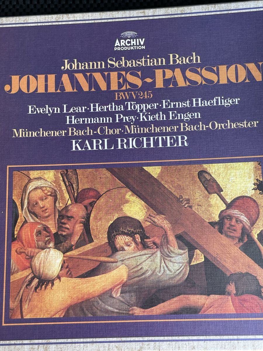 Dischi in vinile: Schallplatten johanes Sebastian Bach – Usato da Ibach venduto da brunnen55