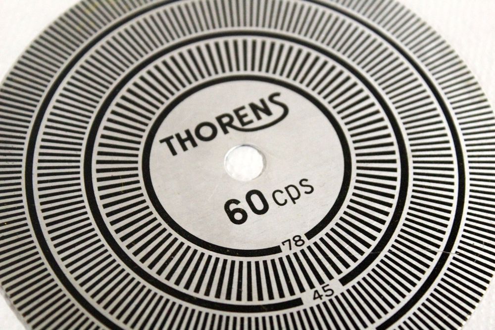 Produktbild von Acryl-Stroboskop-Testscheibe (80 Mm) – Geschwindigkeitsprüfmatte Für Plattenspieler, 33/45 U/min, Für LP-Vinyl-Abgleich