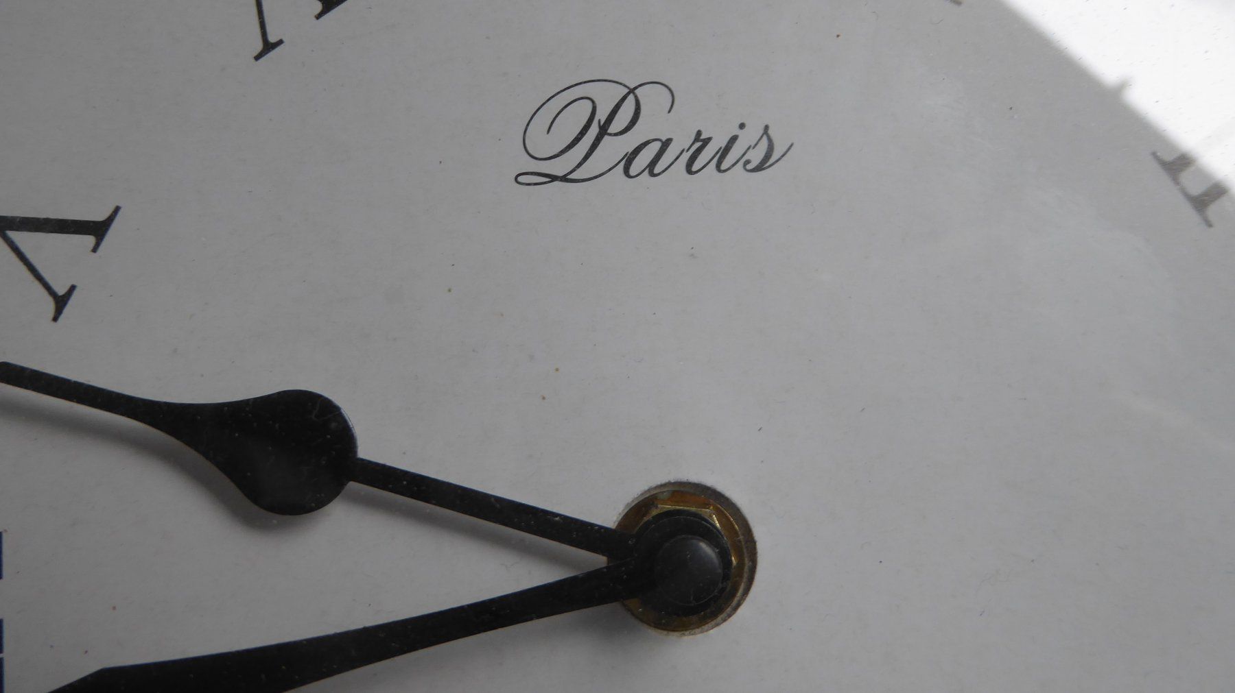 Orologi: Vintage Wand Uhr Durchmesser 30cm – Usato da Sargans venduto da Benziner 1
