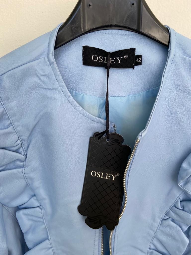 Jacken: Osley Kunstlederjacke Gr.42 – Neu (gemäss Beschreibung) aus Thalwil von Briscolina 1