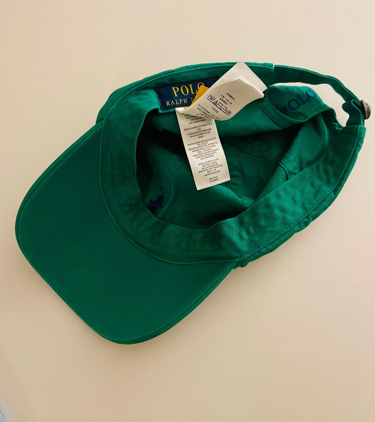 Ralph Lauren Copricapi, berretti & cappellini: Ralph Lauren Cap, grün – Usato da Zürich venduto da JaJo55 1