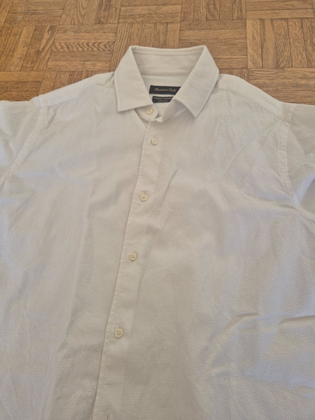 Massimo Dutti Hemden: Chemise Massimo Dutti blanche, taille M – État impeccable ! – Gebraucht aus Genève von caps1207 2