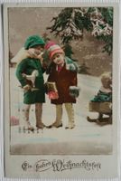 AK Ansichtskarte Weihnachten (XII), handkoloriert, 1927