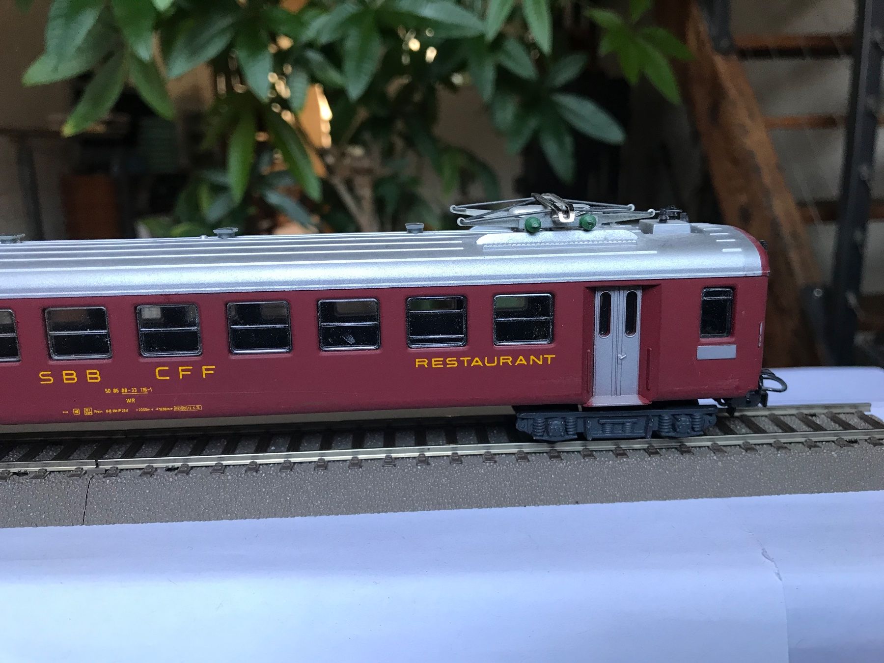 Hag Modellini di ferrovie: HAG 405, restaurantwagen der SBB – Usato da Liestal venduto da ozo2005 6