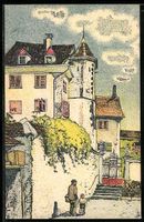 Bremgarten /AG, Motiv vom Schlössli