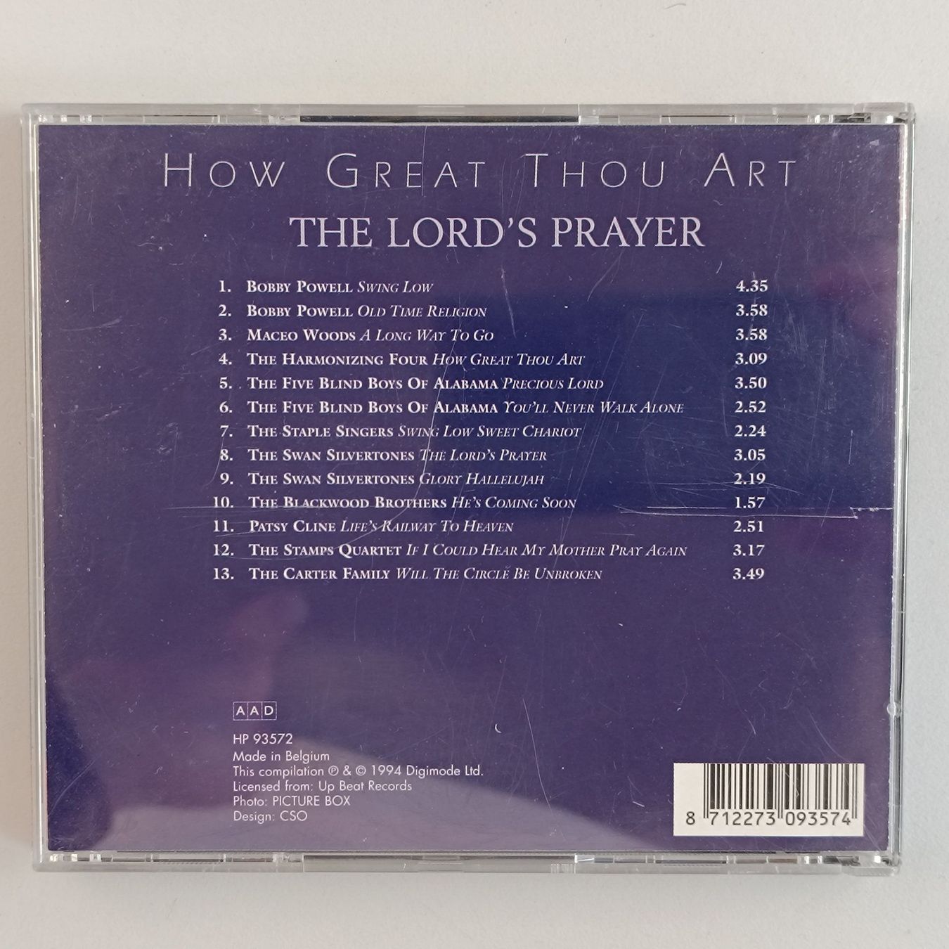 CD: How Great Thou Art - "The Lord's Prayer"  F30 – Usato da Sessa venduto da fraenklishop 1
