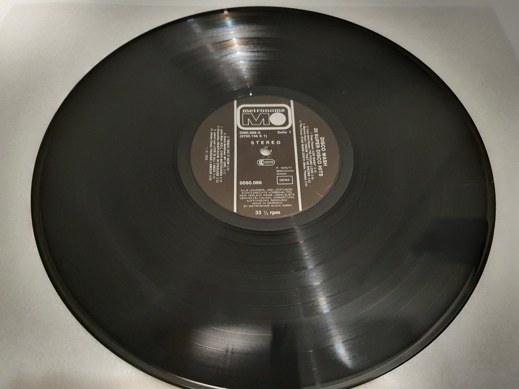 Dischi in vinile: Disco Wash / 20 Super Disco Hits – Usato da Uster venduto da Vinyl-Leidenschaft 4