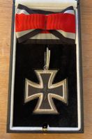 Orig. 57er Ritterkreuz, 3teilig, magnetisch, Silber