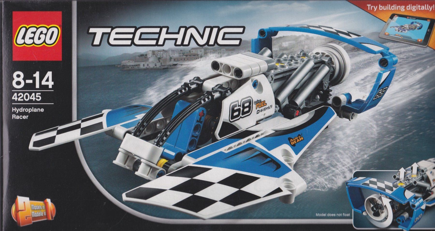 Lego Baukästen: LEGO TECHNIC 42045 IDROPLANO DA CORSA new – Neu und originalverpackt aus Vezia von Aquarius_Age