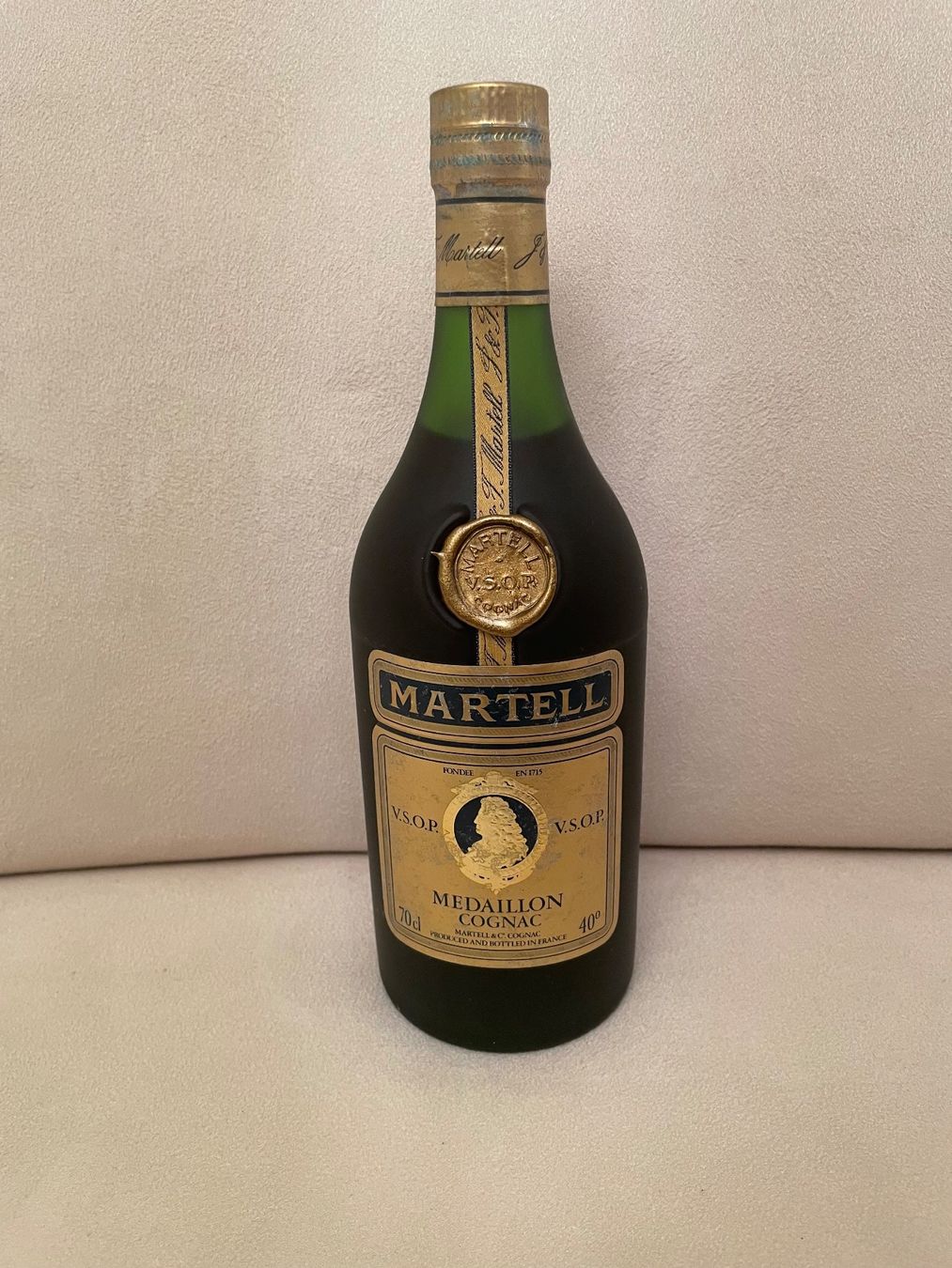 Martell Bevande alcoliche: Martell Medaillon Cognac VSOP 70cl 40% – Nuovo e nell'imballaggio originale da Langendorf venduto da zloker