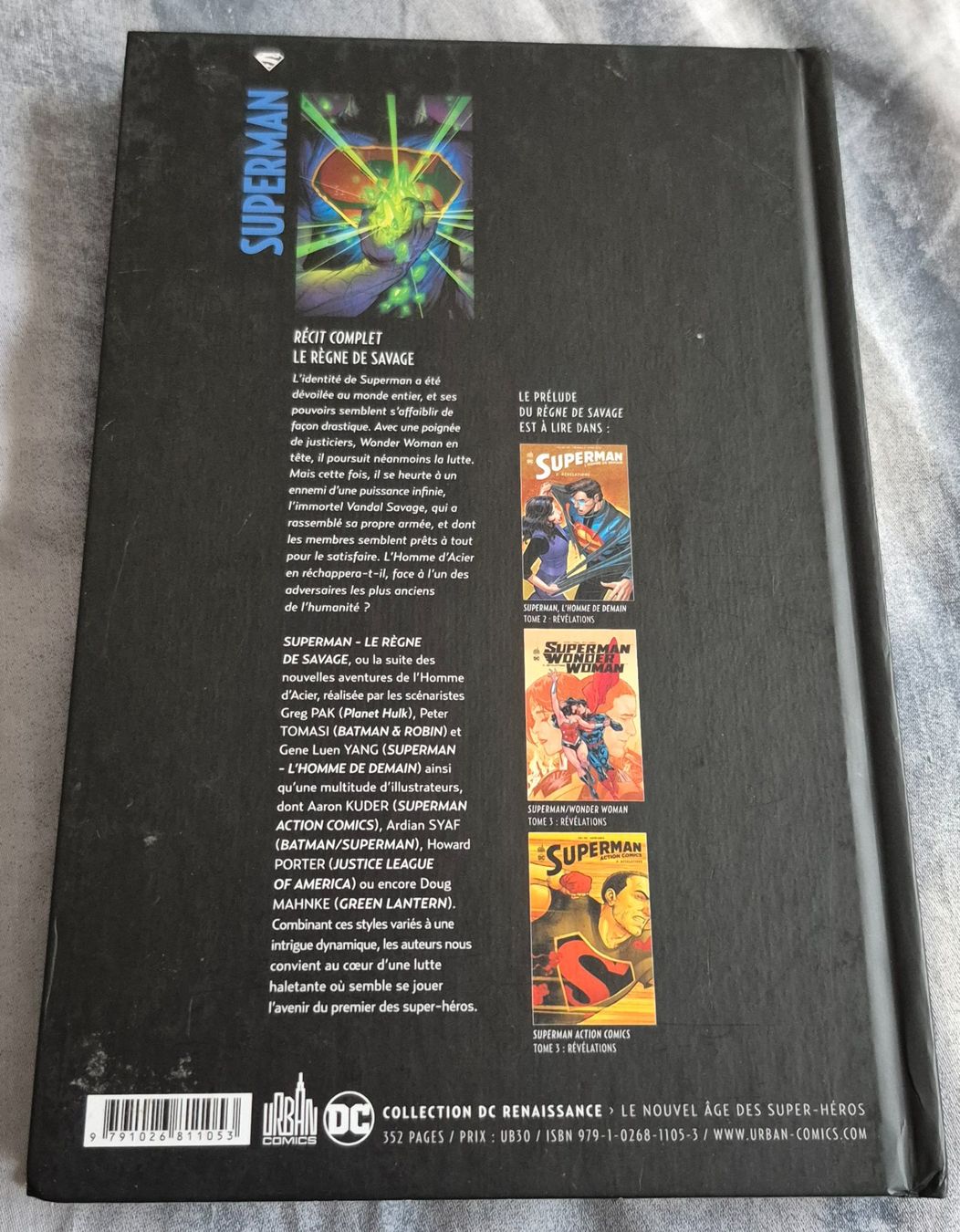 Fumetti: SUPERMAN LE RÈGNE DE SAVAGE DC RENAISSANCE COMICS COMPLET FR – Usato da Grand-Lancy venduto da luc111 1