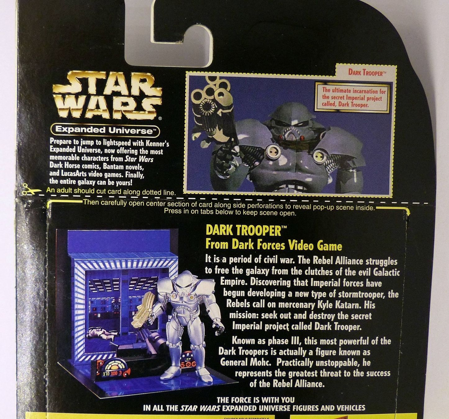 Statuette: STAR WARS DARK TROOPER EXPANDED UNIVERSE BY KENNER 1998 – Nuovo e nell'imballaggio originale da Lugano venduto da YouWantUS 4