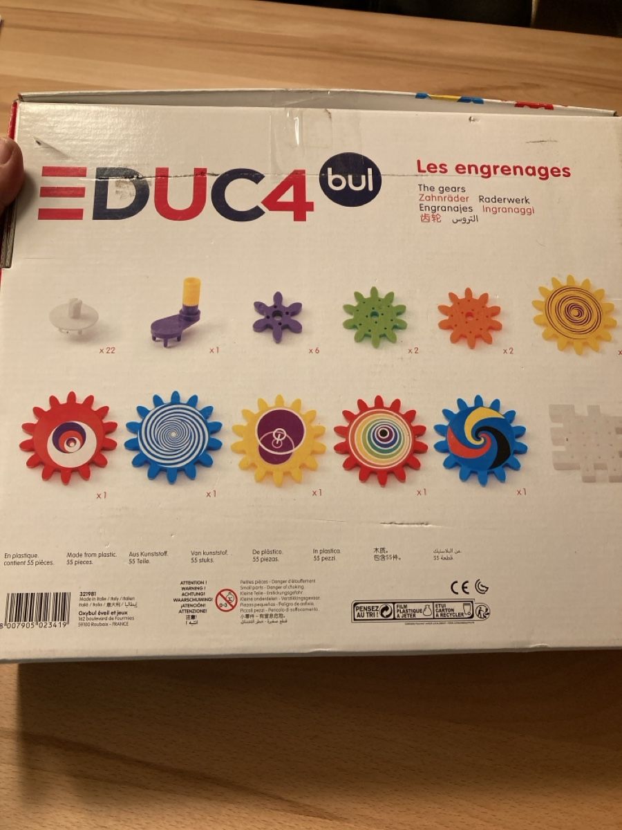 Kit di costruzioni: Jeu de construction Educa, engrenages colorés - Créativité! – Usato da Stäfa venduto da nale068 2