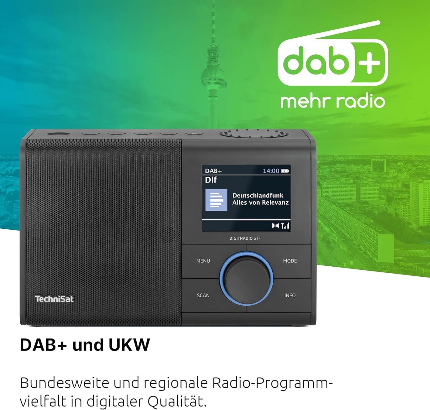 Technisat Radio: TECHNISAT DIGITRADIO 217 DAB+ NEUF GARANTIE 2 ANS – Nuovo e nell'imballaggio originale da Delley venduto da ogringo77 3