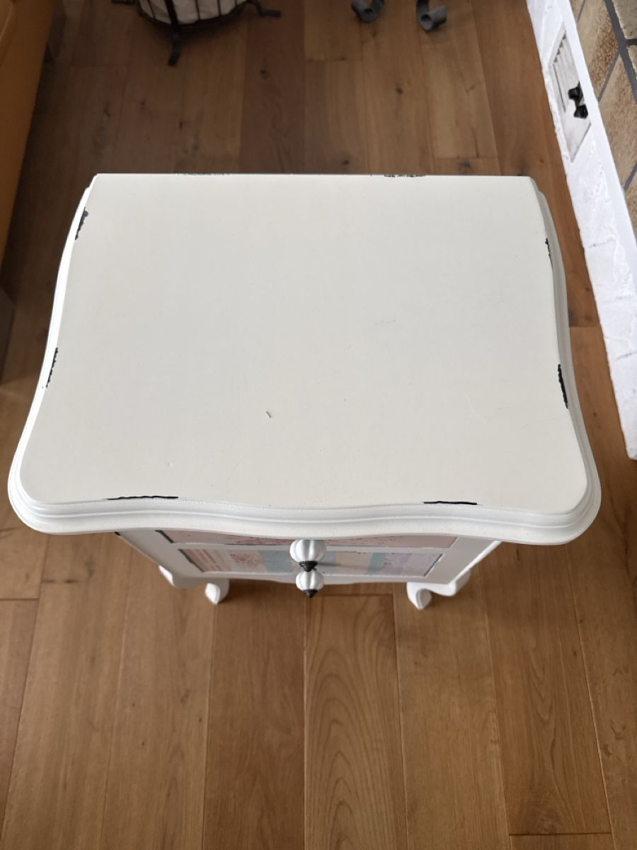 Nachttische: Shabby Chic Nachttisch – Gebraucht aus Schwaderloch von selinchen 1