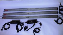 3 x EHEIM 40W LED AQUARIUM 126.5 cm / 2 x TRAFO À 100W