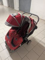 Twin Stroller Baby Jogger CityMini with adjustable belly bar