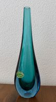 Vintage Sommerso Glasvase aus Murano - Designer Flavio Poli