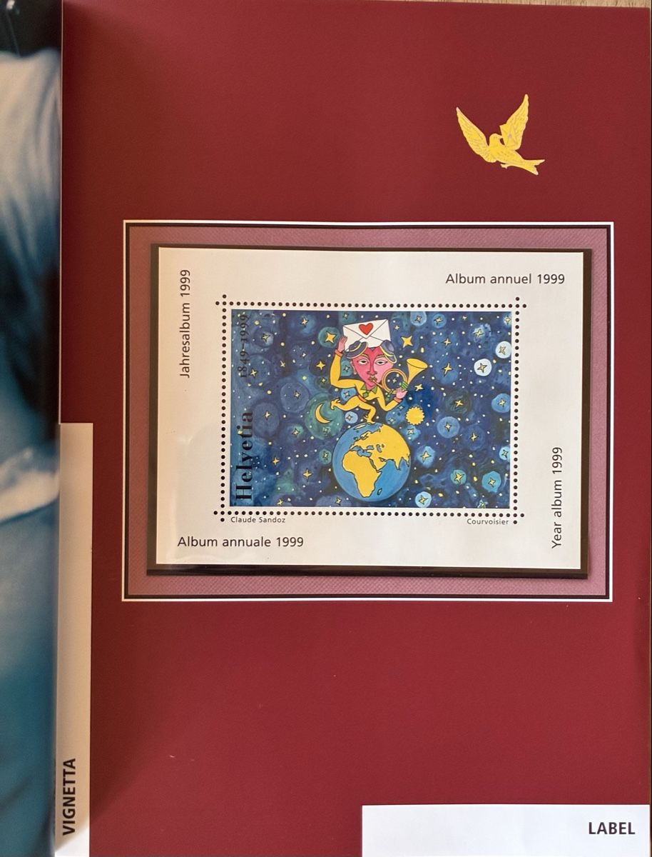 Tutti i francobolli: Jahrbuch 1999 postfrisch – Nuovo (secondo la descrizione) da Winterthur venduto da JayJays333 2