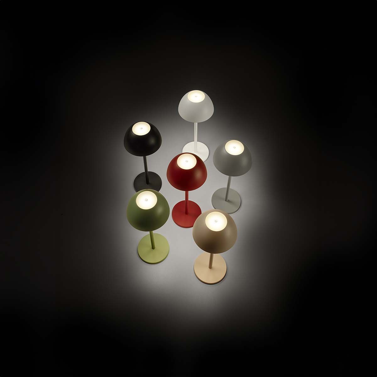 Lampade: LED Aussen Tischleuchte, Rot, 30 cm Höhe – Nuovo (secondo la descrizione) da Kreuzlingen venduto da Smart-Light 9