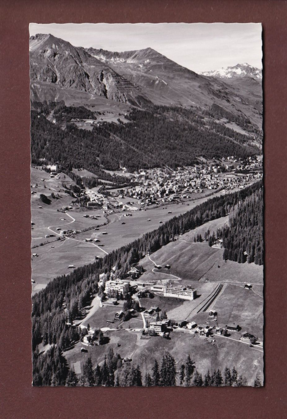 Ansichtskarten: DAVOS - Clavadel - 1968 – Gebraucht aus Pully von nicecards