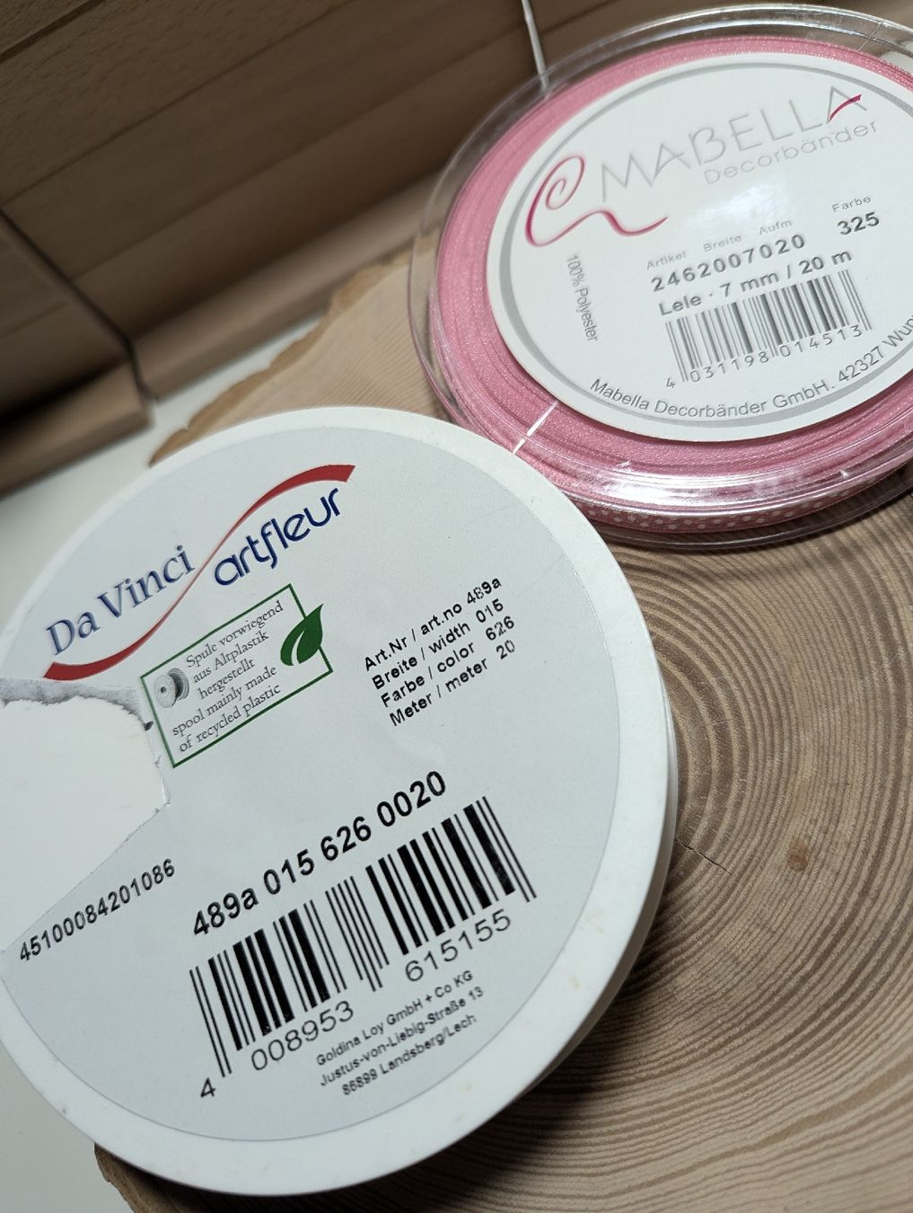 Nastri decorativi: Dekobänder – Nuovo e nell'imballaggio originale da Bettlach venduto da Costmiri