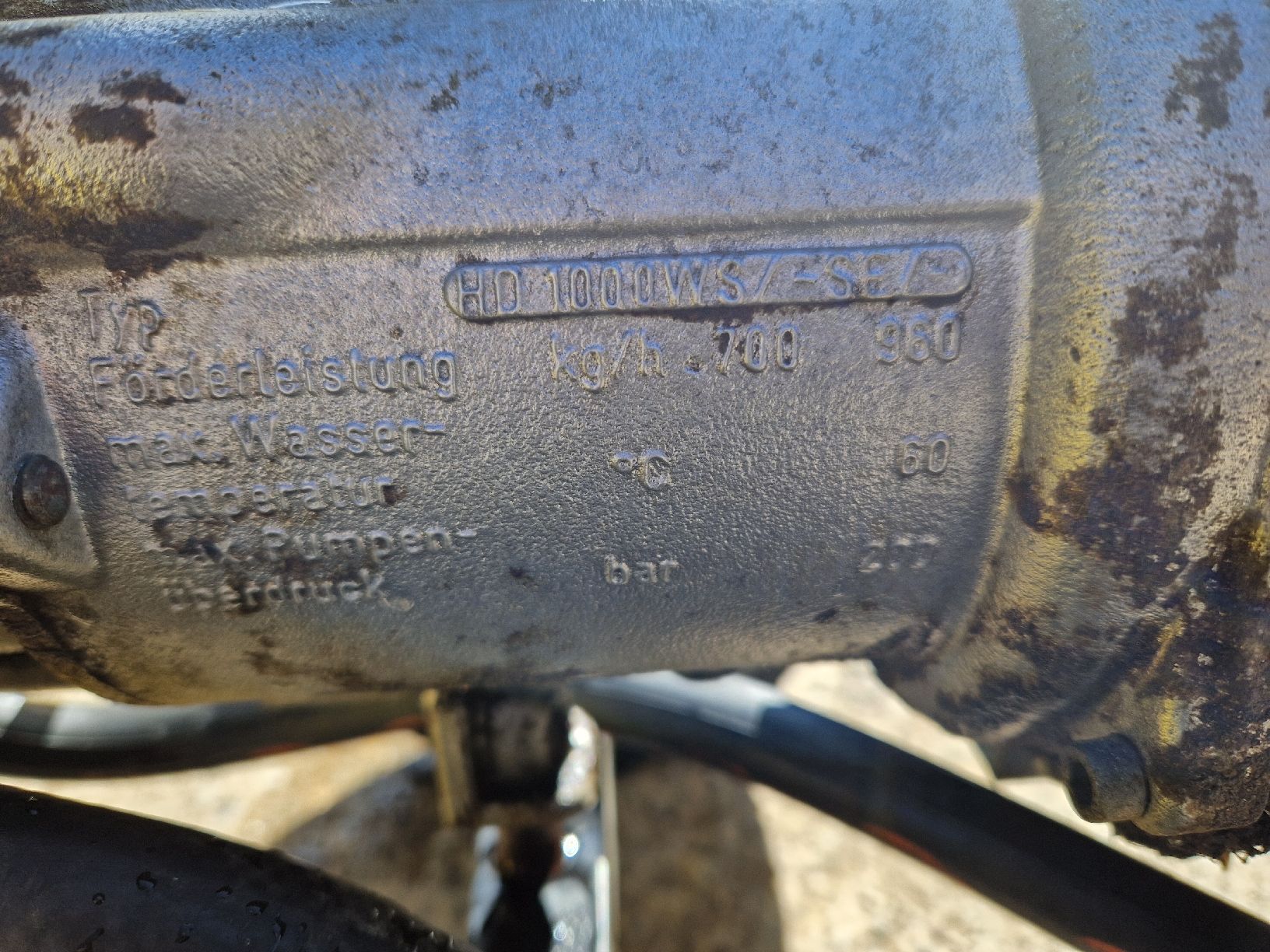 Kärcher Idropulitrici ad alta pressione: Kärcher HD 1000 SE i – Usato da Schwarzenbach BE venduto da Caterpillar966 7