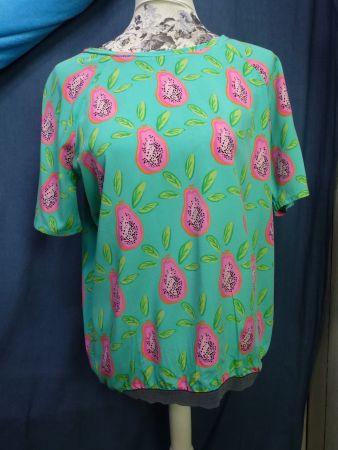 LIEBLINGSSTÜCK VISCOSE SHIRT LUFTIG LEICHT GR 36 TOLLE FARBE